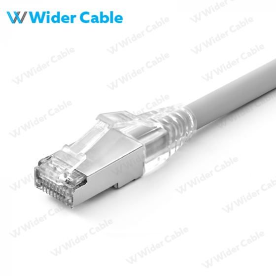 Cat.6a SSTP Patch Cord grey color