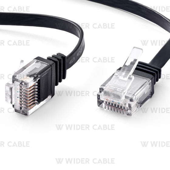 Cat.6A Ethernet Patch Cord Cable in Black