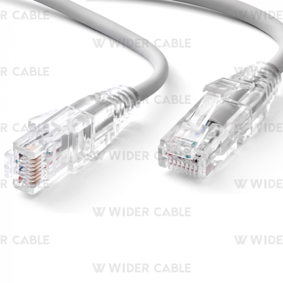 Cat.6 Ethernet Network Patch Cable Grey Color