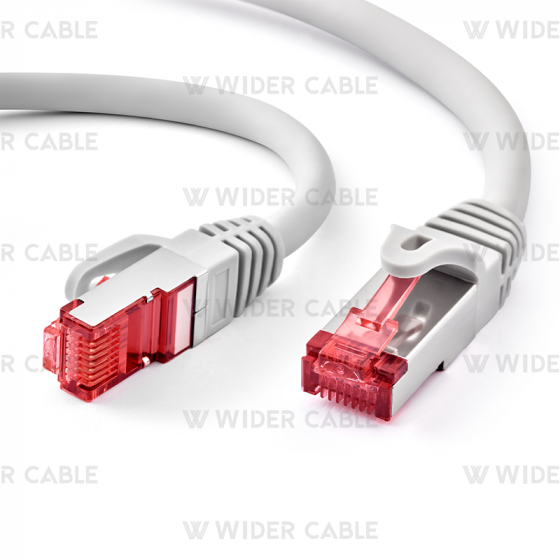 Cat.6a SSTP Patch Cord white color