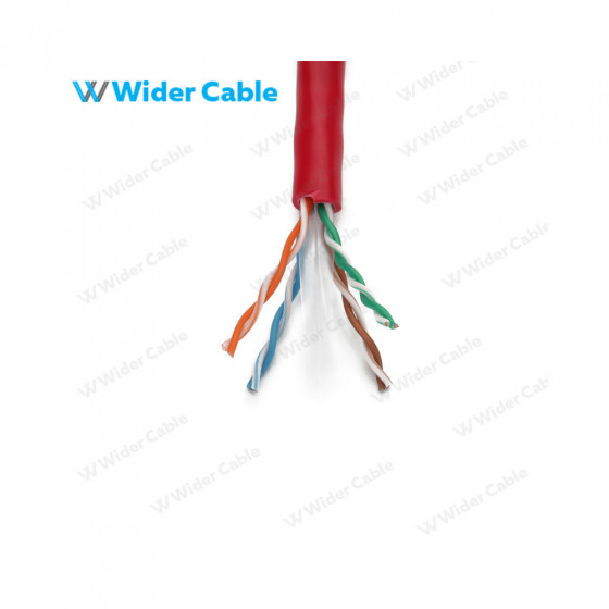 CAT.6 UTP Network Cable Red Color