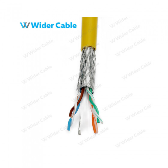 CAT.6 SFTP Network Cable Yellow Color