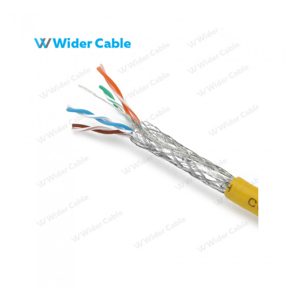 CAT.6 SFTP Network Cable Yellow Color