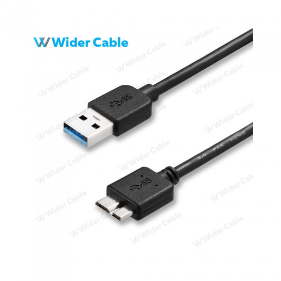 Slim Best High Speed Micro USB Cable 3.0 Cable Black