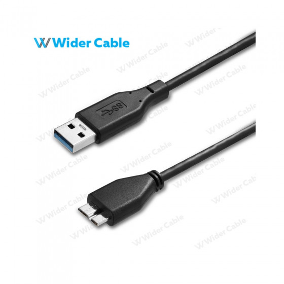 Super Quality Micro 10P USB 3.0 Cable Black Color